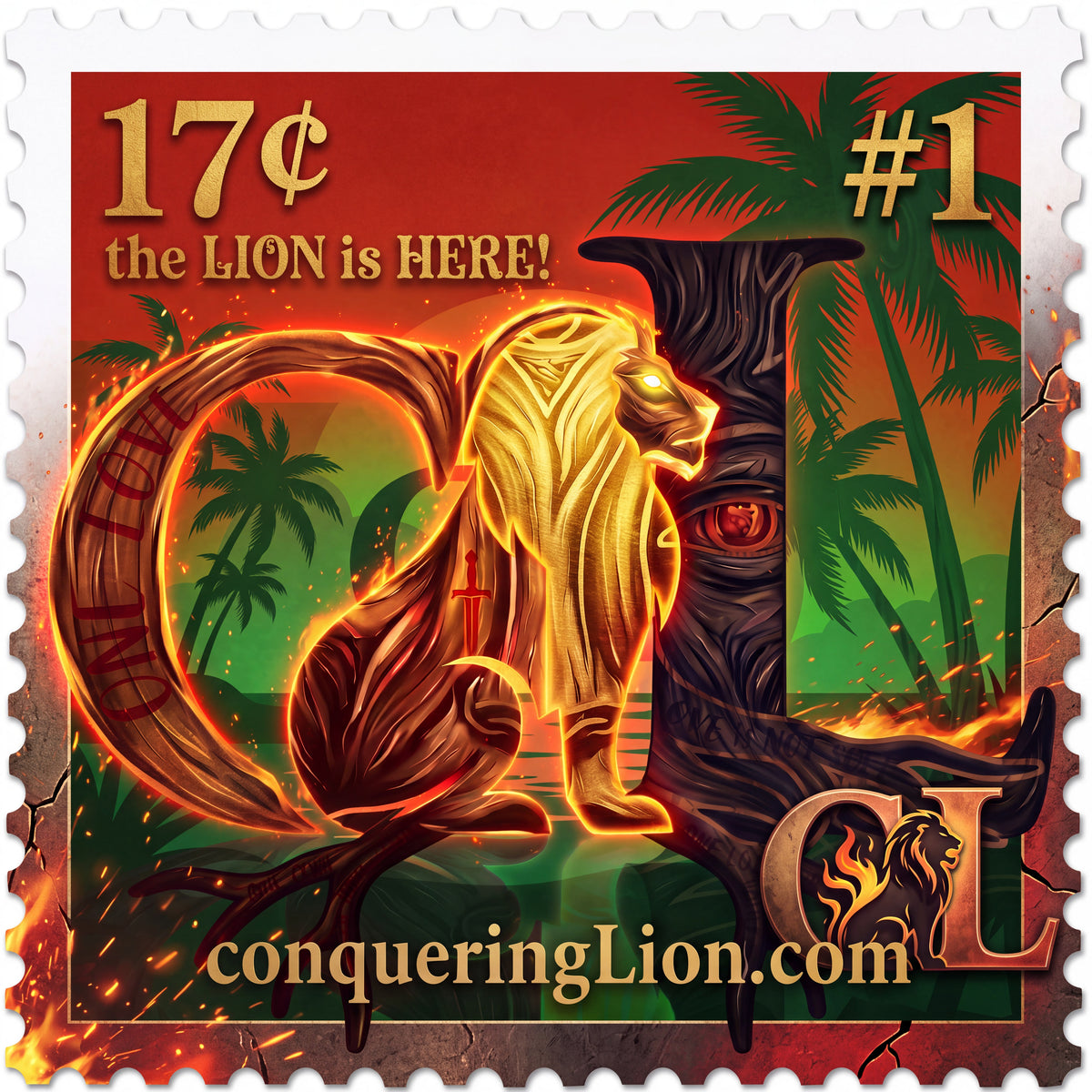 BEHOLD, THE LION IS HUR! — One Love Is Not Soft Fitted Tee | Issue #1