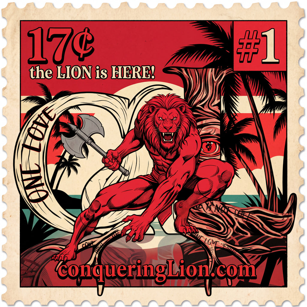 The Conquering Lion Fantastic First Appearance — One Love Is Not Soft Comic Tee | Issue #1