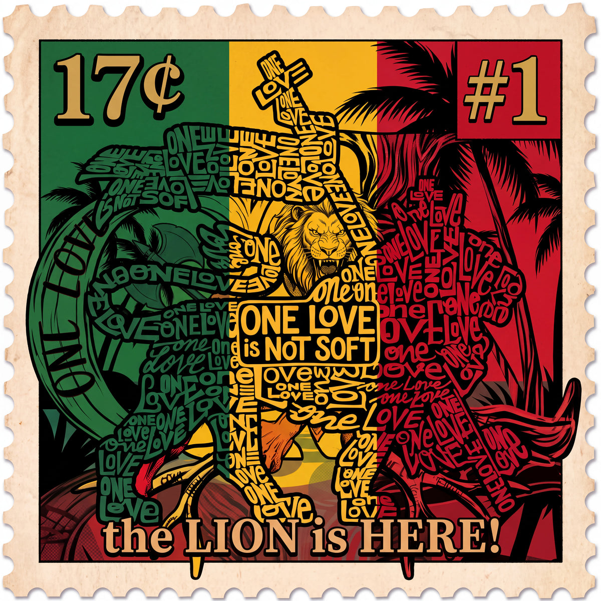 Behold, The Lion — One Love Is Not Soft | Revelation 5:5 Tee | Issue #1