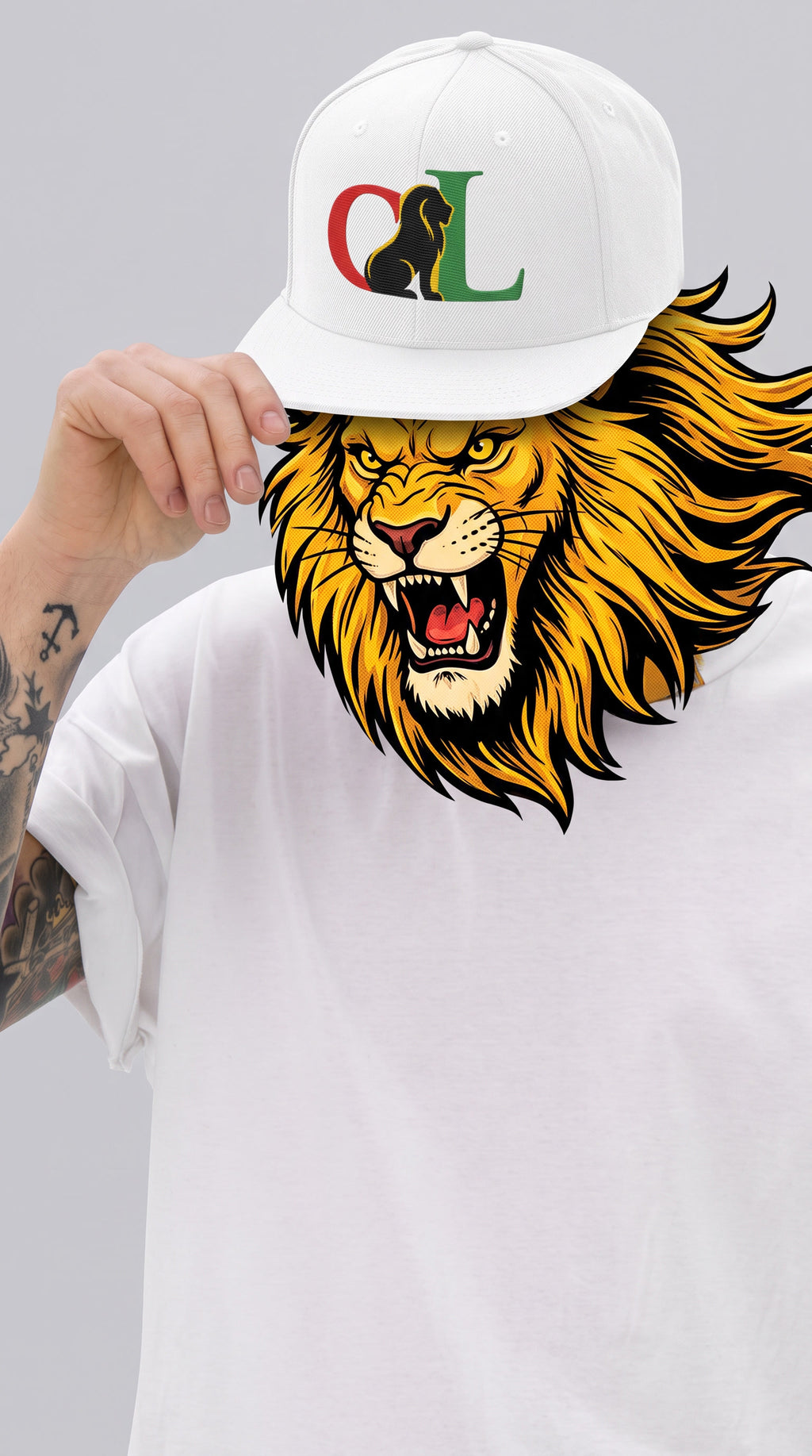CL Classic Rasta Snapback Hat — One Love Is Not Soft | Conquering Lion Issue #1