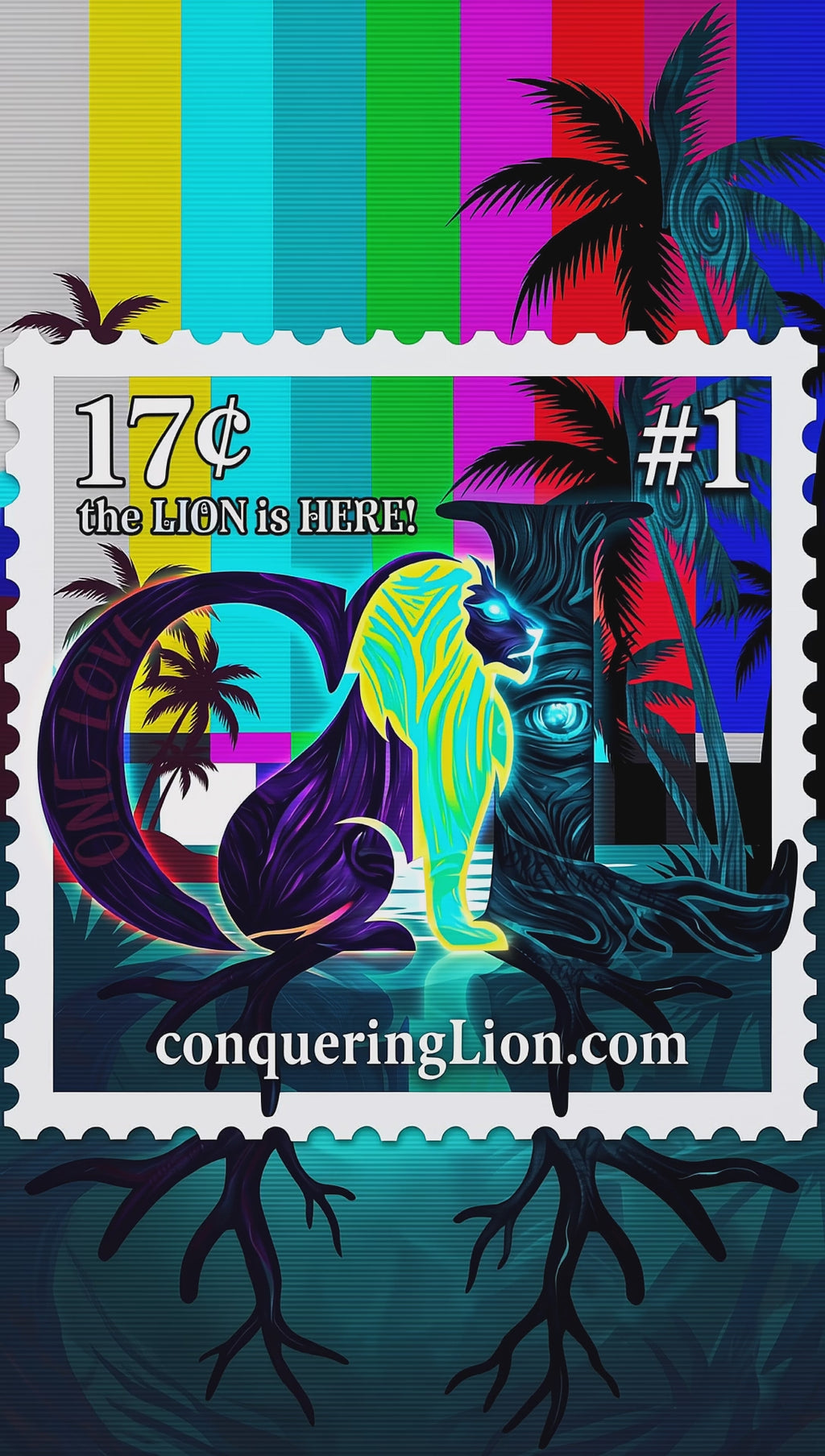 CONQUERING LION — ISSUE #1 ~ ONE LOVE IS NOT SOFT | Emergency Broadcast Tee