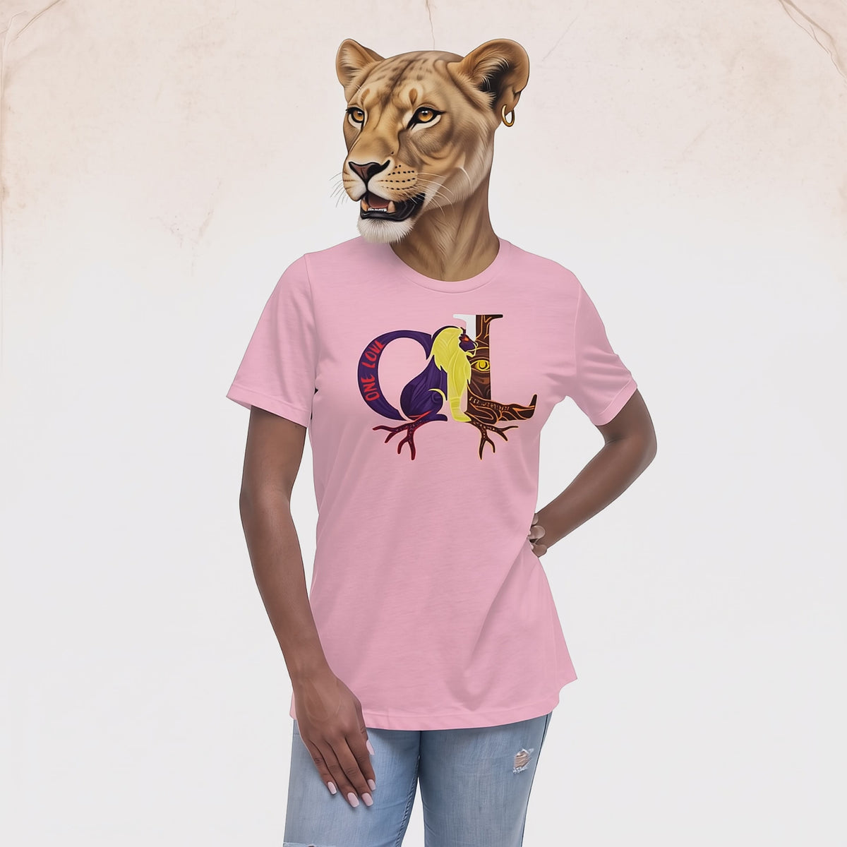 The Lioness Knows — Women's Relaxed Tee | One Love Is Not Soft | Conquering Lion Issue #1
