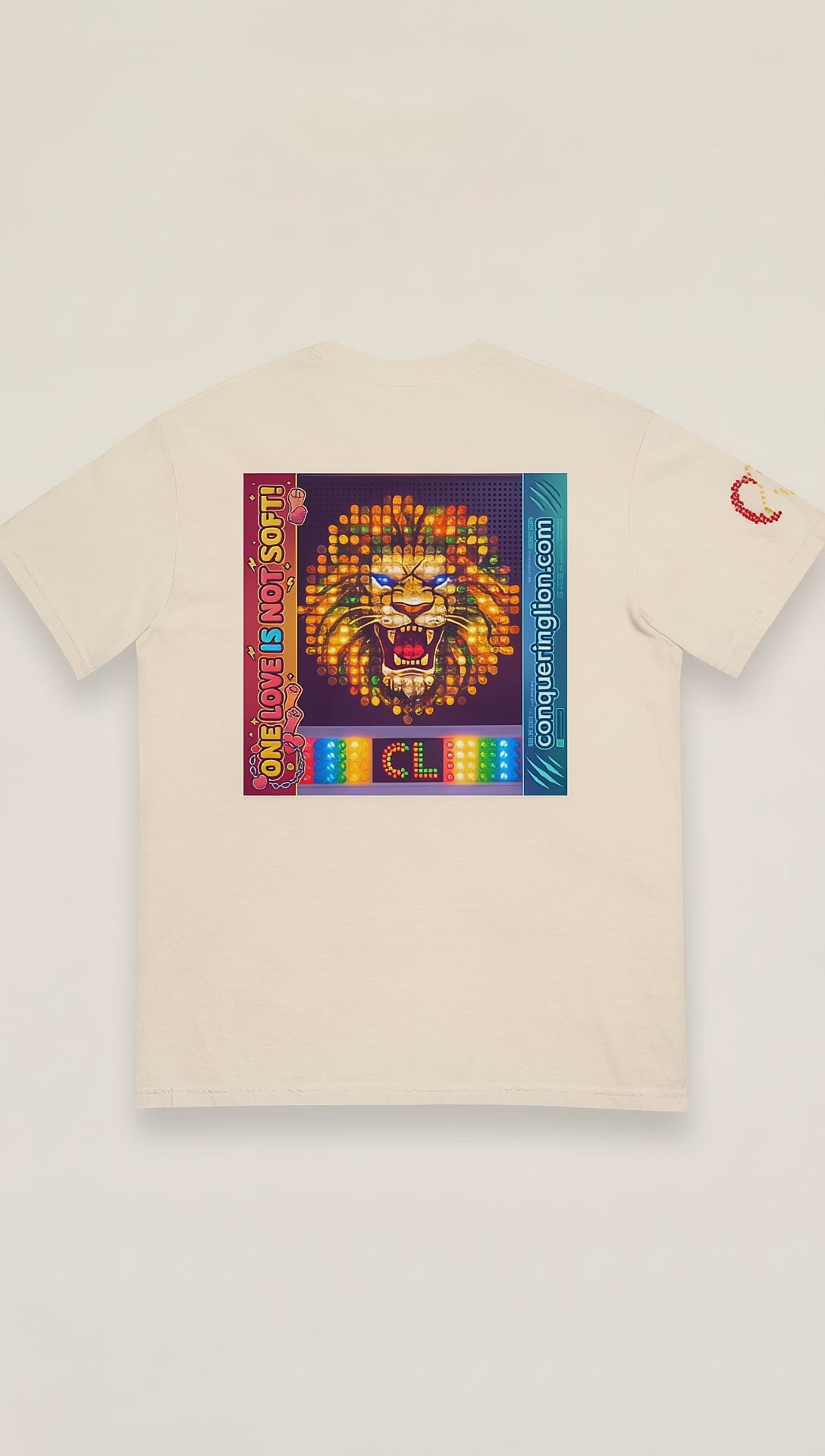 CL Lite-Brite Fisherman Beanie — One Love Is Not Soft | Conquering Lion Issue #1